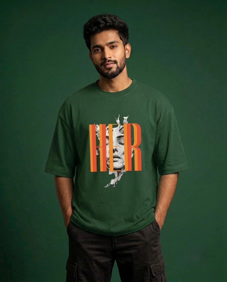 Unisex Terry Oversized Tee