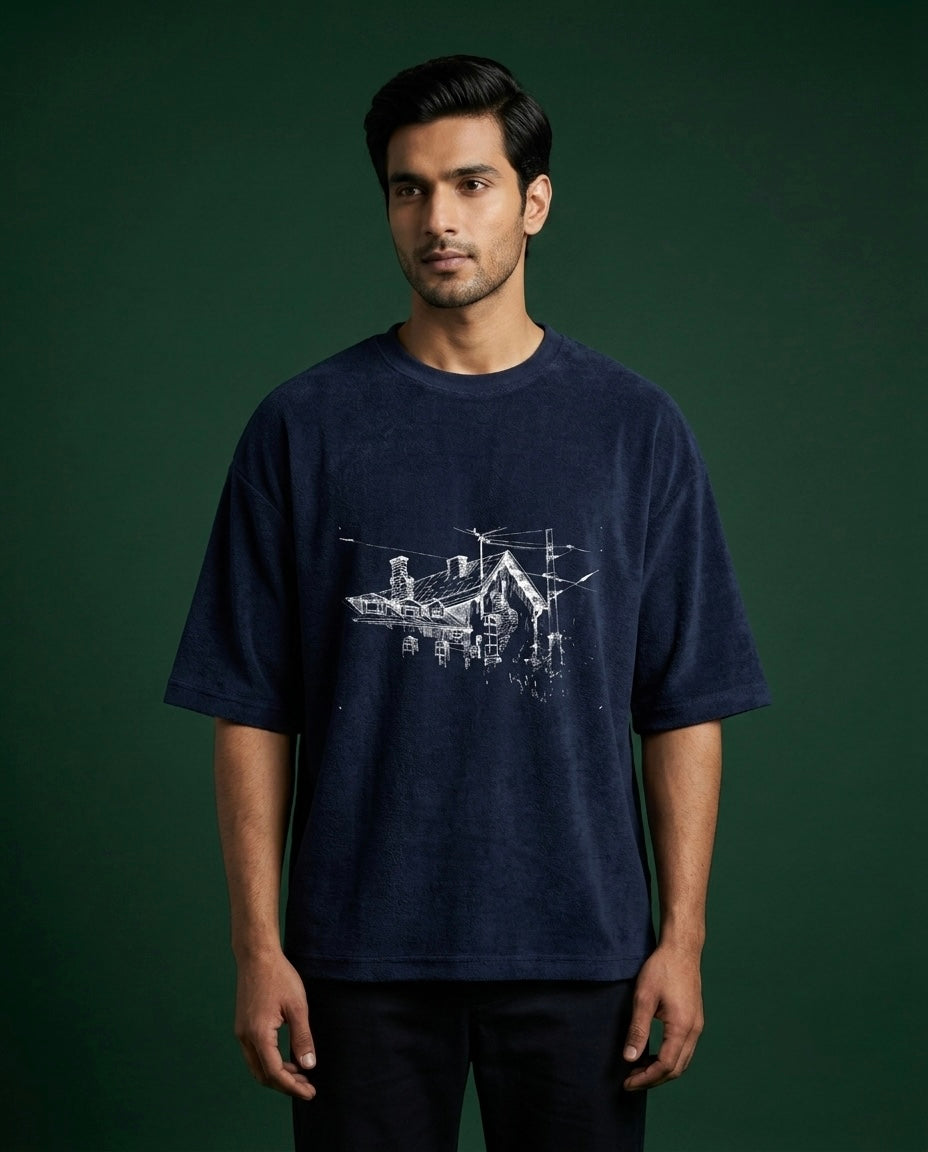 Unisex Terry Oversized Tee