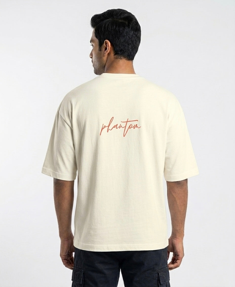 Unisex Terry Oversized Teev (Phantom)