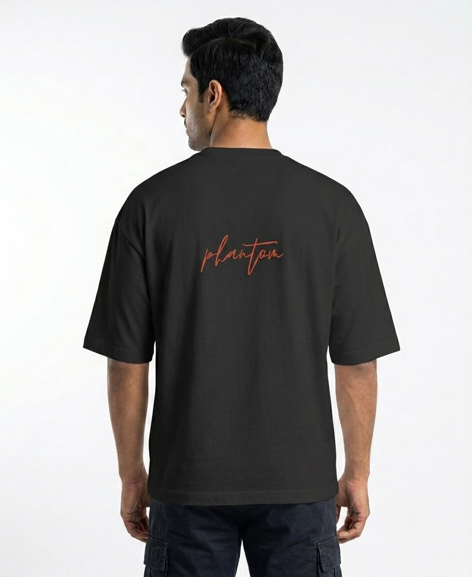 Unisex Terry Oversized Teev (Phantom)