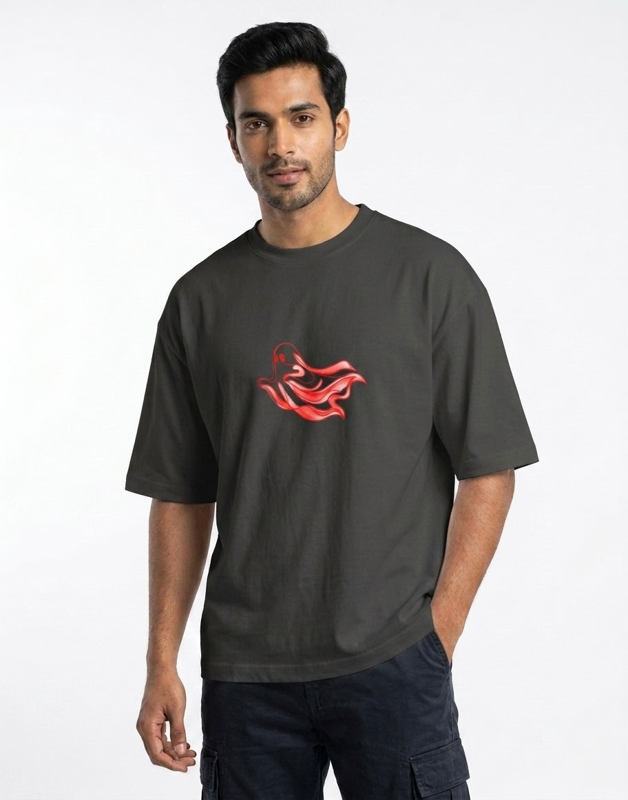 Unisex Terry Oversized Teev (Phantom)
